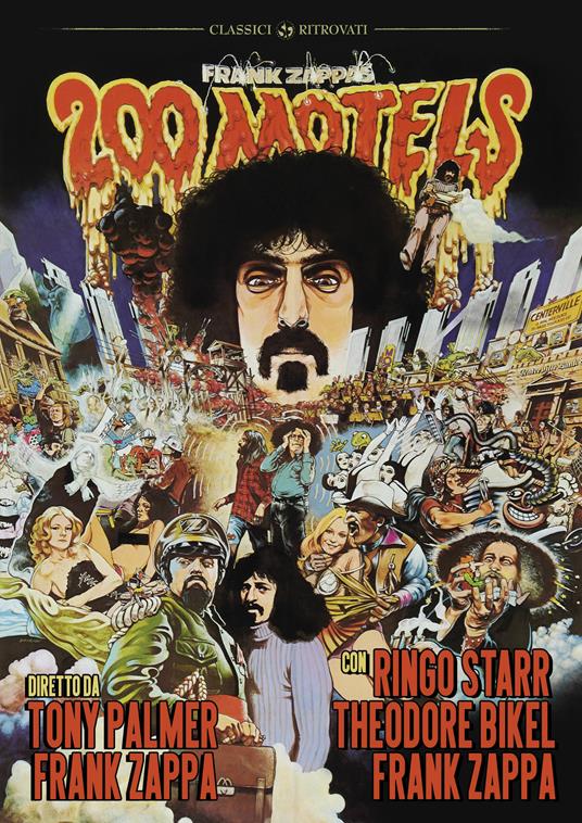 200 Motels (DVD) - DVD di Frank Zappa,Ringo Starr