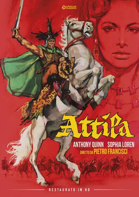 Attila. Restaurato in HD (DVD) di Pietro Francisci - DVD