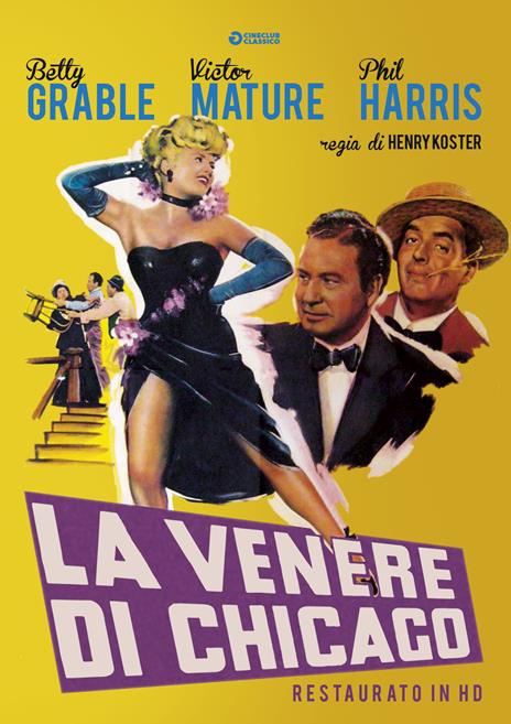 La venere di Chicago. Restaurato in HD (DVD) di Henry Koster - DVD