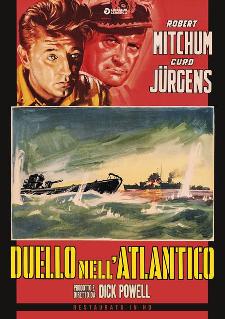 Duello nell'Atlantico. Restaurato in HD (DVD) di Dick Powell - DVD