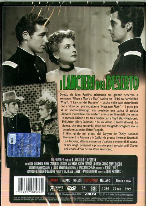 I lancieri del deserto (DVD) di John Rawlins - DVD - 2