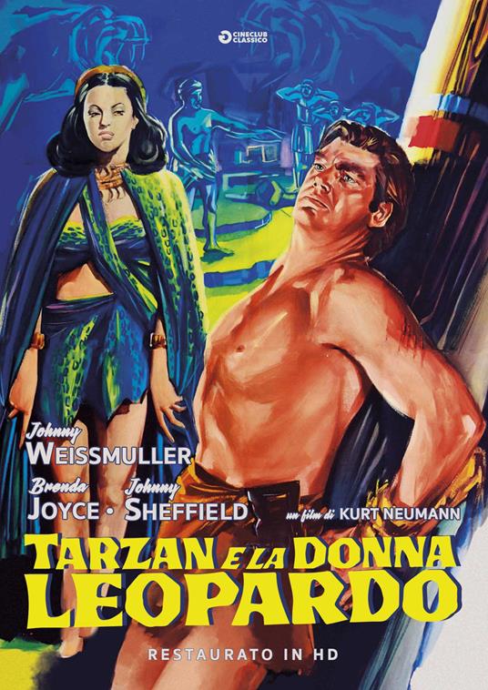 Tarzan e la donna leopardo. Restaurato in HD (DVD) di Kurt Neumann - DVD