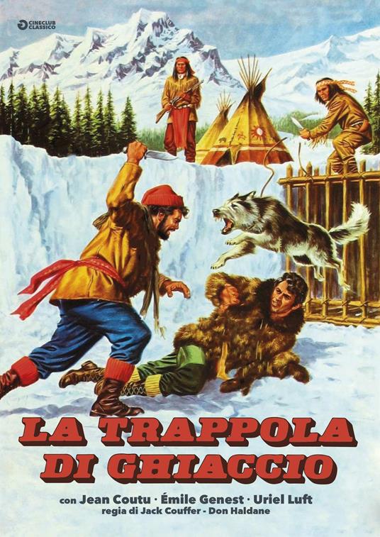 La trappola di ghiaccio (DVD) di Jack Couffer - DVD