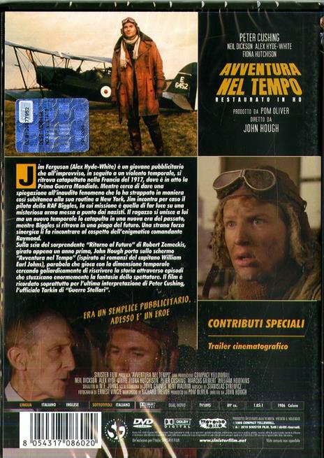 Avventura nel tempo. Restaurato in HD (DVD) di John Hough - DVD - 2