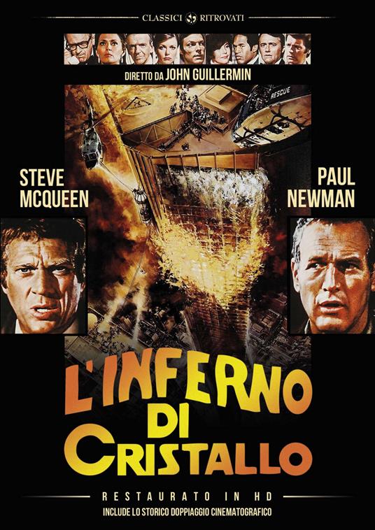 L' inferno di cristallo. Restaurato in HD (DVD) di John Guillermin - DVD