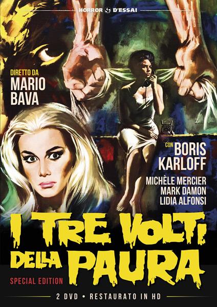 I tre volti della paura. Restaurato in HD. Special Edition (2 DVD) di Mario Bava - DVD