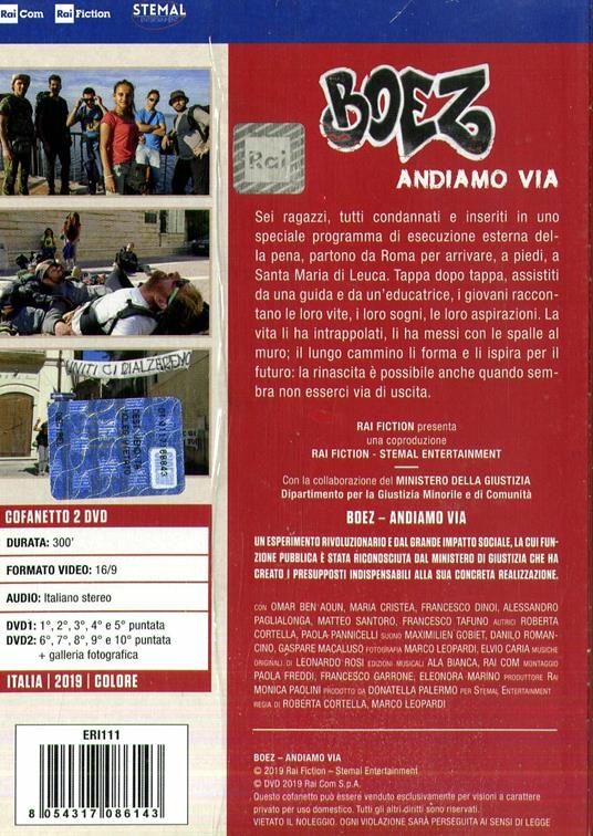 Boez. A piede libero (2 DVD) di Roberta Cortella,Marco Leopardi - DVD - 2