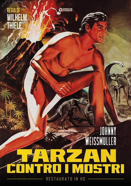 Tarzan contro i mostri (DVD restaurato in HD) di William Thiele - DVD