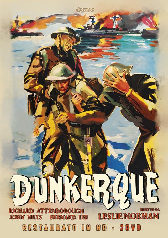 Dunkerque (DVD restaurato in HD) (2 DVD) di Leslie Norman - DVD