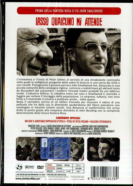 Lassù Qualcuno Mi Attende (DVD restaurato in HD) di John Boulting - DVD - 2