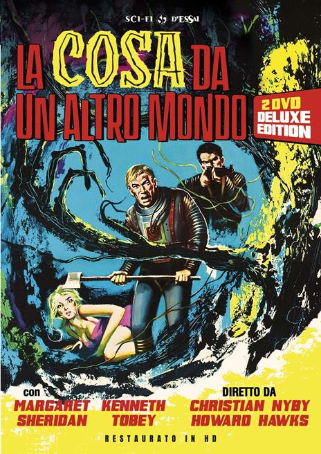 La Cosa da un altro mondo (Deluxe Edition 2 DVD+Poster) (DVD restaurato in HD) di Christian Nyby,Howard Hawks - DVD