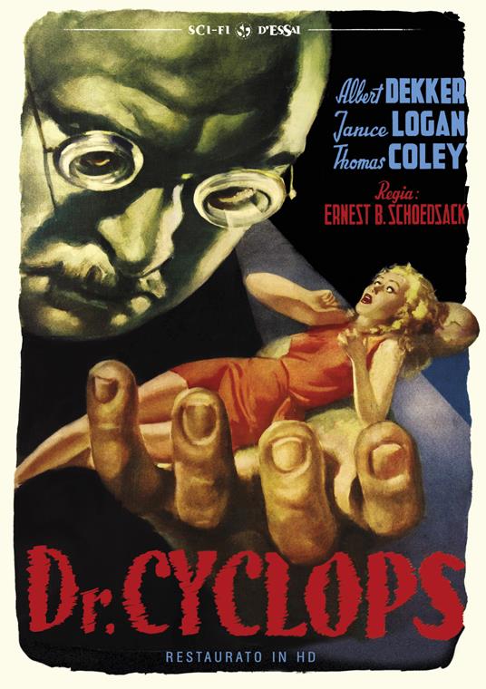 Il Dottor Cyclops. Restaurato in HD (DVD) di Ernest B. Schoedsack - DVD