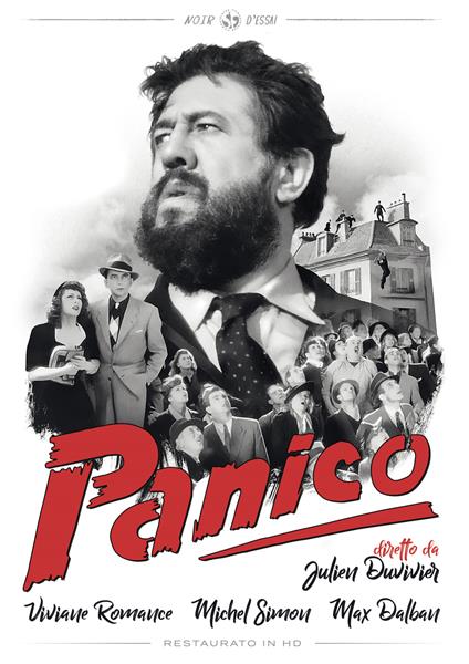 Panico. Restaurato in HD (DVD) di Julien Duvivier - DVD