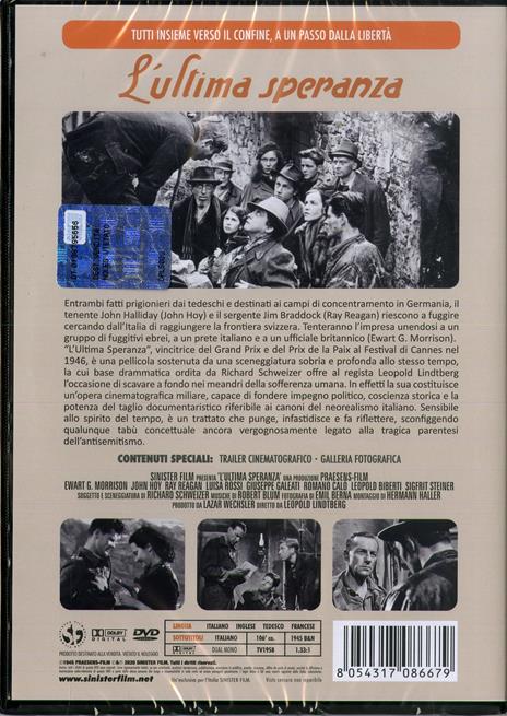 L' ultima speranza (DVD) di Leopold Lindtberg - DVD - 2