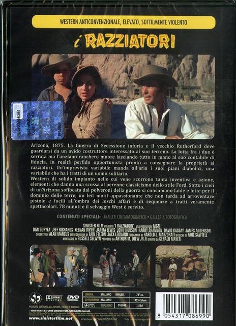 I razziatori (DVD) di Gerald Mayer - DVD - 2