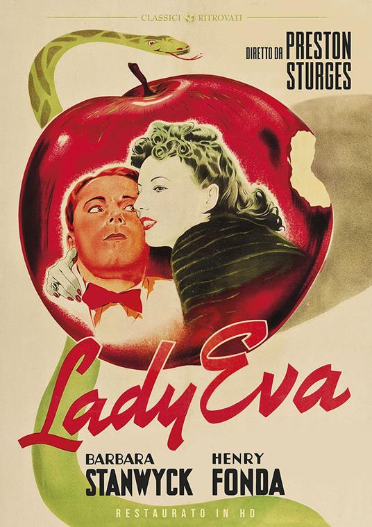 Lady Eva. Restaurato in HD (DVD) di Preston Sturges - DVD