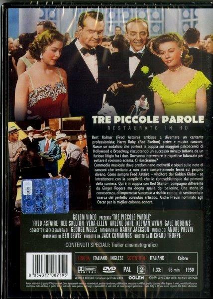 Tre piccole parole. Restaurato in HD (DVD) di Richard Thorpe - DVD - 2