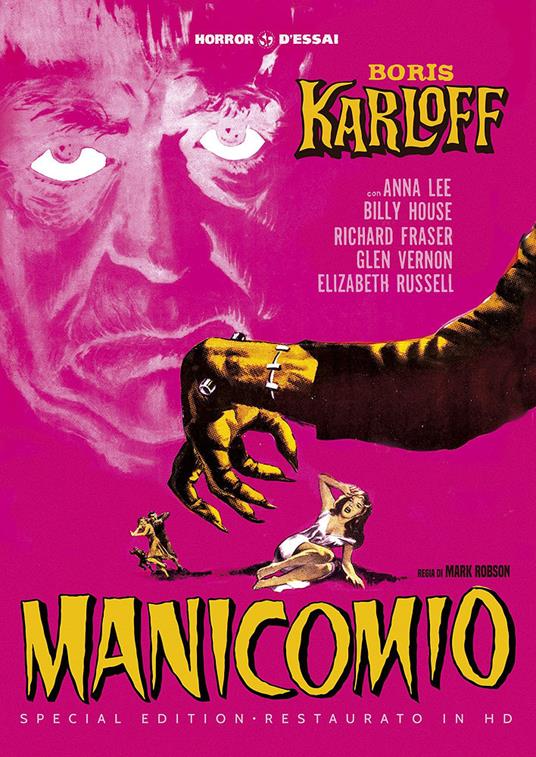 Manicomio. Special Edition. Restaurato in HD (DVD) di Mark Robson - DVD