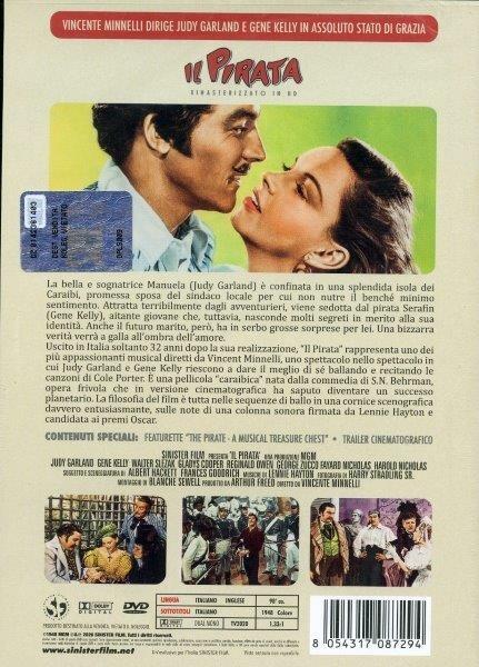 Il pirata. Rimasterizzato in HD (DVD) di Vincente Minnelli - DVD - 2