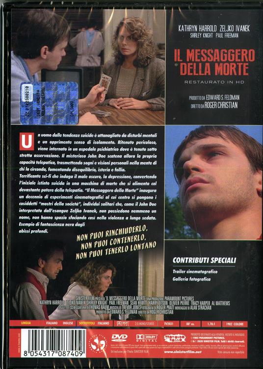 Il messaggero della morte. Restaurato in HD (DVD) di Roger Christian - DVD - 2