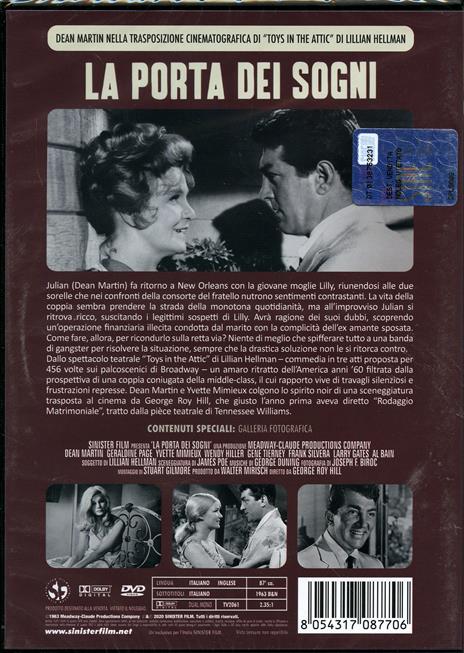 La porta dei sogni (DVD) di George Roy Hill - DVD - 2