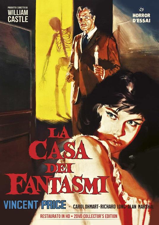 La casa dei fantasmi. Restaurato in HD. Collector's Edition con Poster (2  DVD) - DVD - Film di William Castle Fantastico | IBS