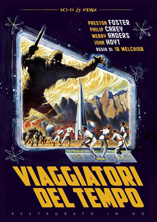 Il viaggiatori del tempo. Restaurato in HD (DVD) di Ib Melchior - DVD