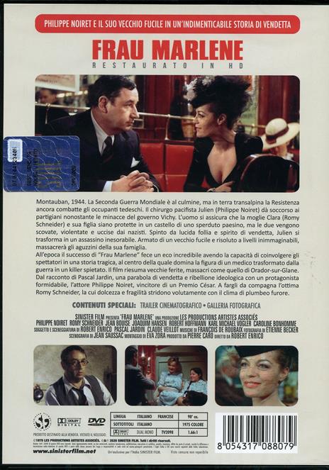Frau Marlene. Restaurato in HD (DVD) di Robert Enrico - DVD - 2