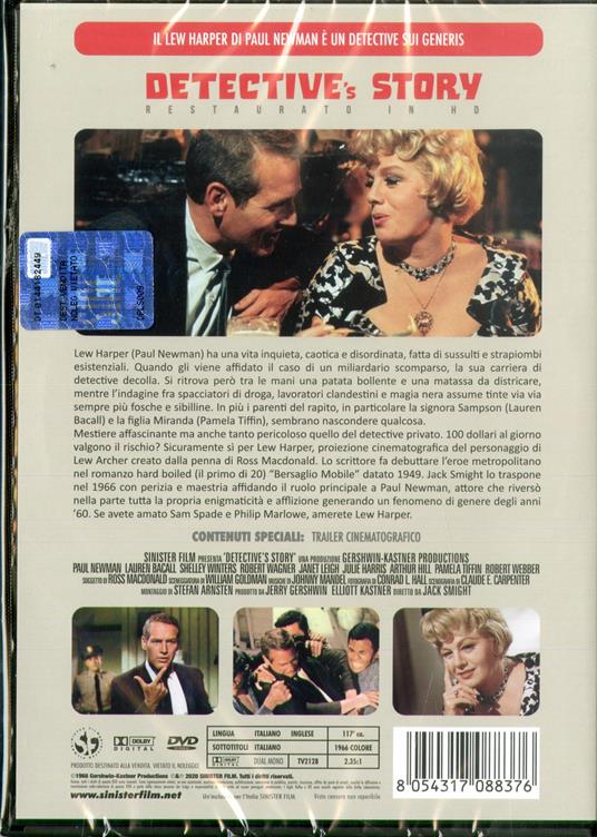 Detective's Story. Restaurato in HD (DVD) di Jack Smight - DVD - 2