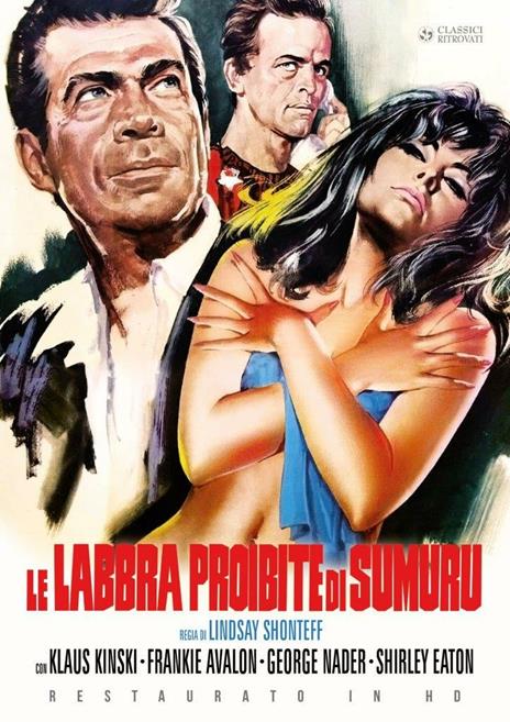 Le labbra proibite di Sumuru.. Restaurato in HD (DVD) di Lindsay Shonteff - DVD