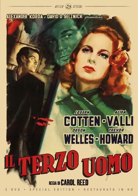 Il terzo uomo. Restaurato in HD (2 DVD) di Carol Reed - DVD