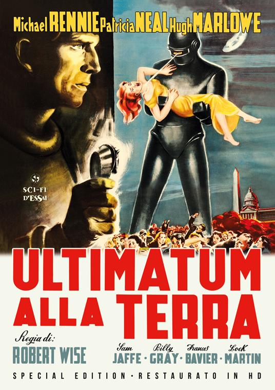 Ultimatum alla Terra. Special Edition. Restaurato in HD (DVD) - DVD - Film  di Robert Wise Fantastico | IBS