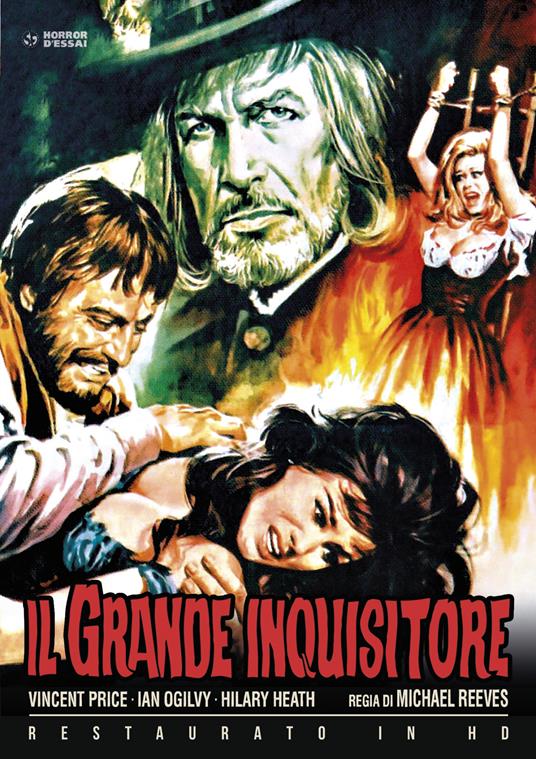 Il grande inquisitore. Restaurato in HD (DVD) - DVD - Film di Michael  Reeves Fantastico | IBS