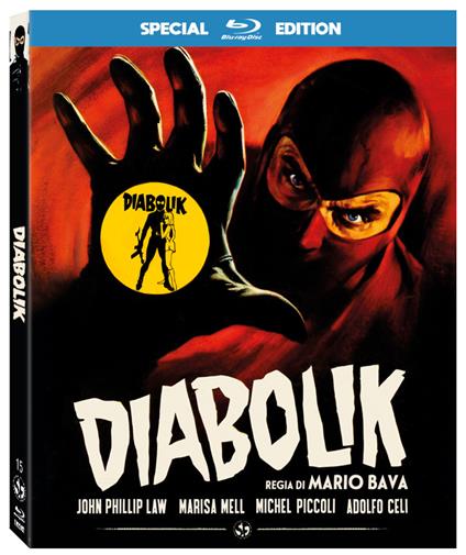 Diabolik. Special Edition (Blu-ray) di Mario Bava - Blu-ray