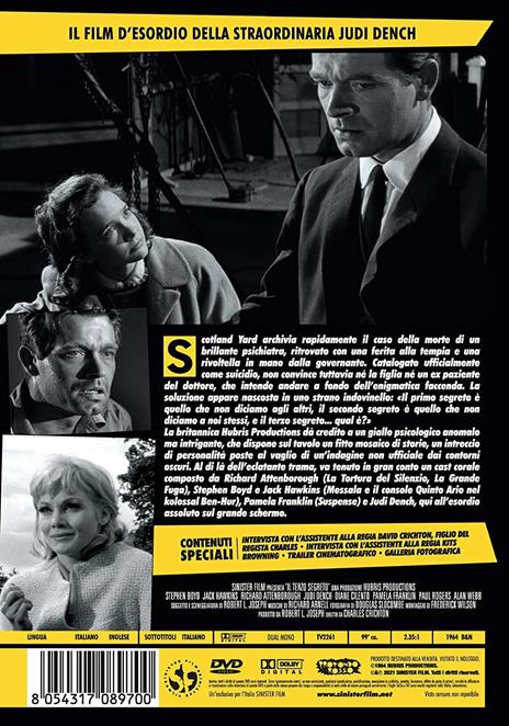 Il terzo segreto. Special Edition. Restaurato in HD (2 DVD) di Charles Crichton - DVD - 2