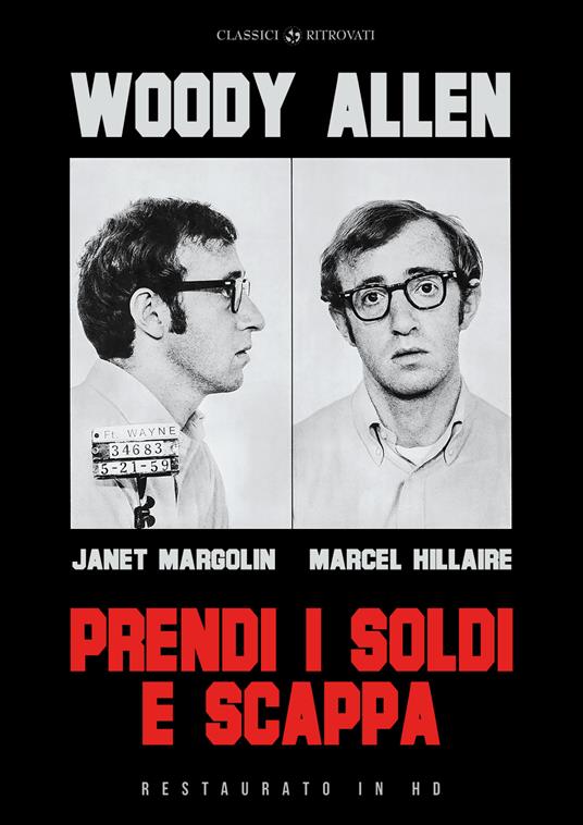 Prendi i soldi e scappa (Restaurato in HD) - DVD - Film di Woody Allen  Commedia | IBS
