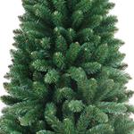 Albero Di Natale Slim Pino Dei Sogni 240 Cm Base A Croce 1125 Rami