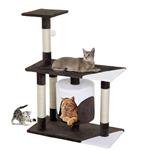 Albero Tiragraffi Per Gatti 94Cm Marrone