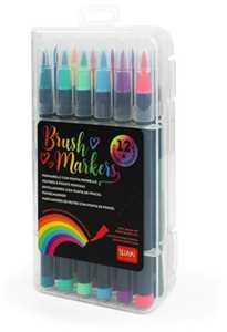 Cartoleria Pennarelli Legami Brush markers - Set da 12 Legami