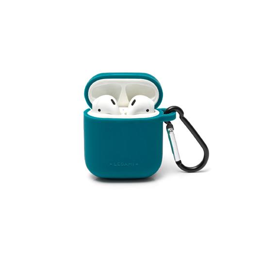 Custodia Airpod 1-2 Legami con cordino Blu petrolio - 4