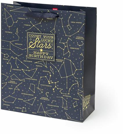 Sacchetto regalo Legami Gift Bag Large Stars. Stelle