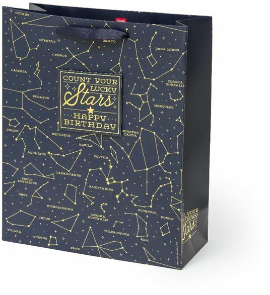 Sacchetto regalo Legami Gift Bag Large Stars. Stelle