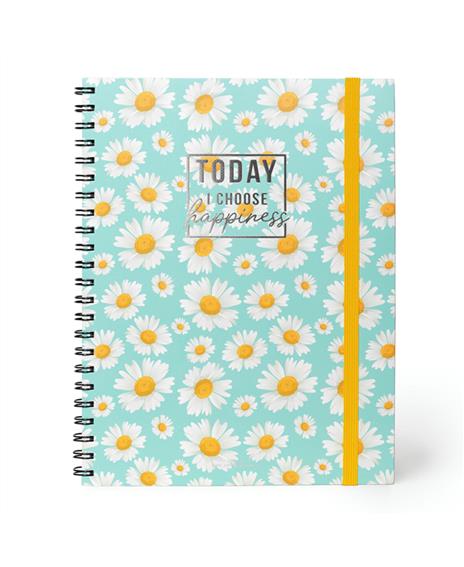 Legami - Quaderno 3 in 1 Spiralato, Formato A4, Maxi, 22 x 29,5 cm, Carta Bianca, 204 Pagine Staccabili