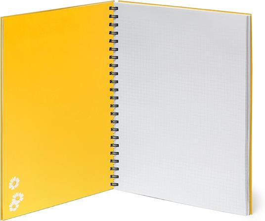 Legami - Quaderno 3 in 1 Spiralato, Formato A4, Maxi, 22 x 29,5 cm, Carta Bianca, 204 Pagine Staccabili - 4