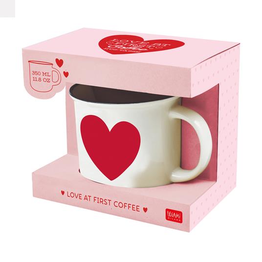 Tazza San Valentino Cup-Puccino, Take A Break, Heart Legami - 2