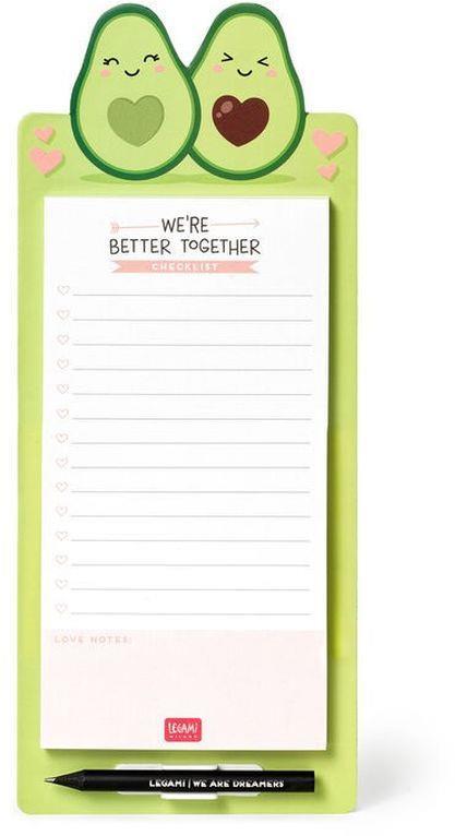 Bloc Notes Magnetico Legami 60 Fogli Staccabili We`Re Better Together