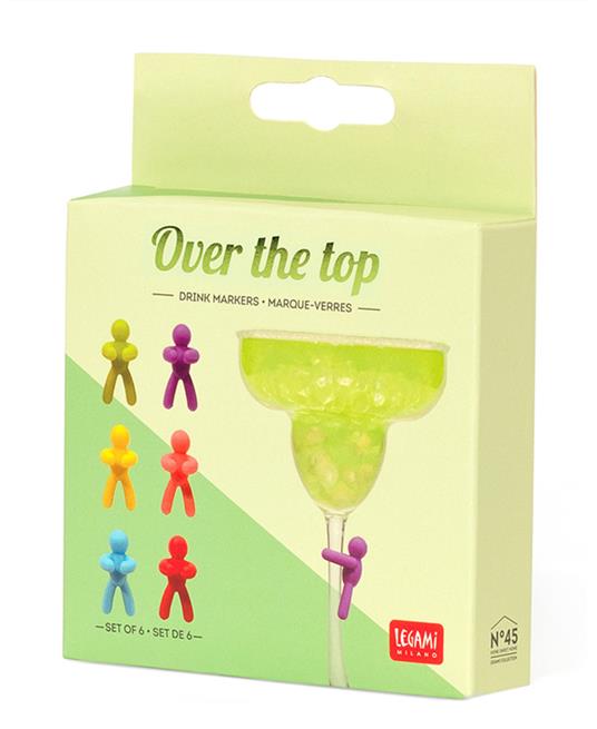 Legami Over The Top Segnabicchieri 6pz