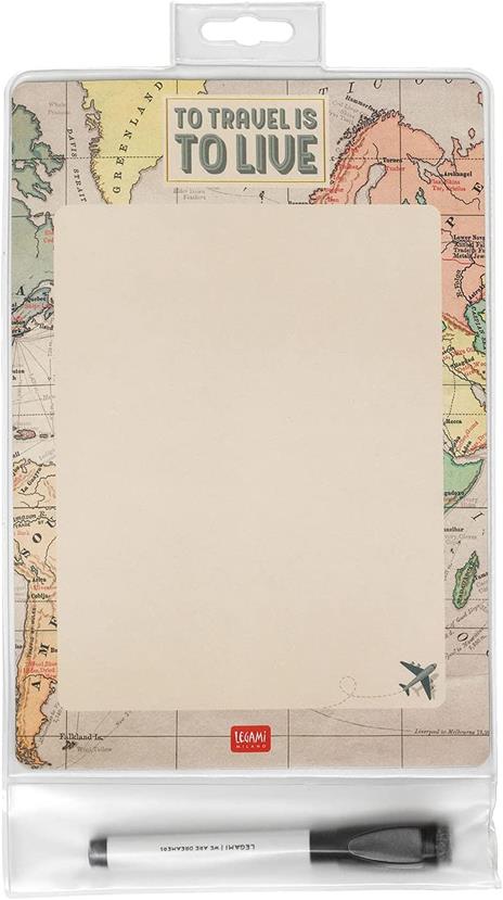 Lavagna magnetica Carta Geografica Legami, Something To Remember Travel - 6