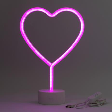 It's A Sign - Lampada Led Effetto Neon - Heart - 2