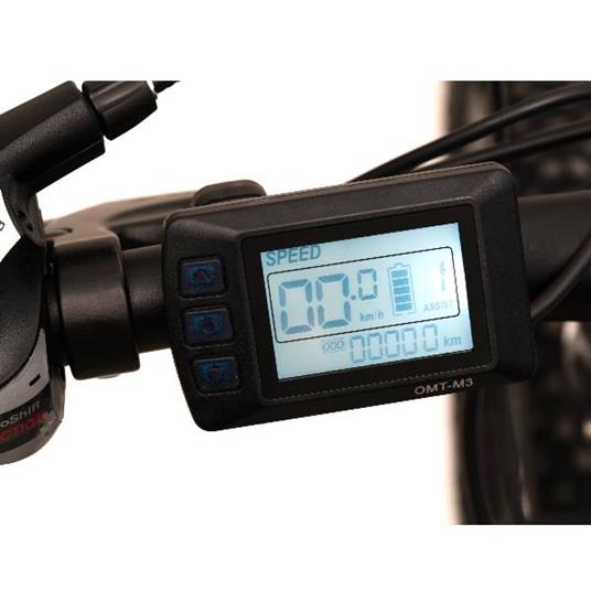 Nilox X6 PLUS Bicicletta Elettrica Bike Alluminio 21 kg Nero Blu - 2